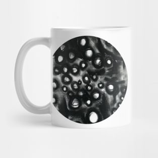 Black bubbles (circle) Mug